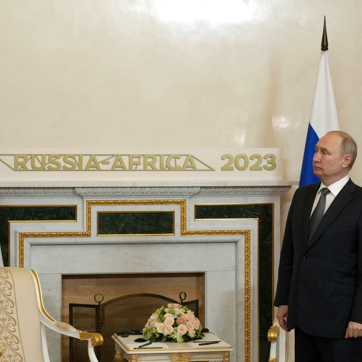 Wirft dem Westen ein «Spiel mit dem Hunger» in Afrika vor: Wladimir Putin. - Foto: Alexei Danichev/Sputnik Kremlin/AP/dpa