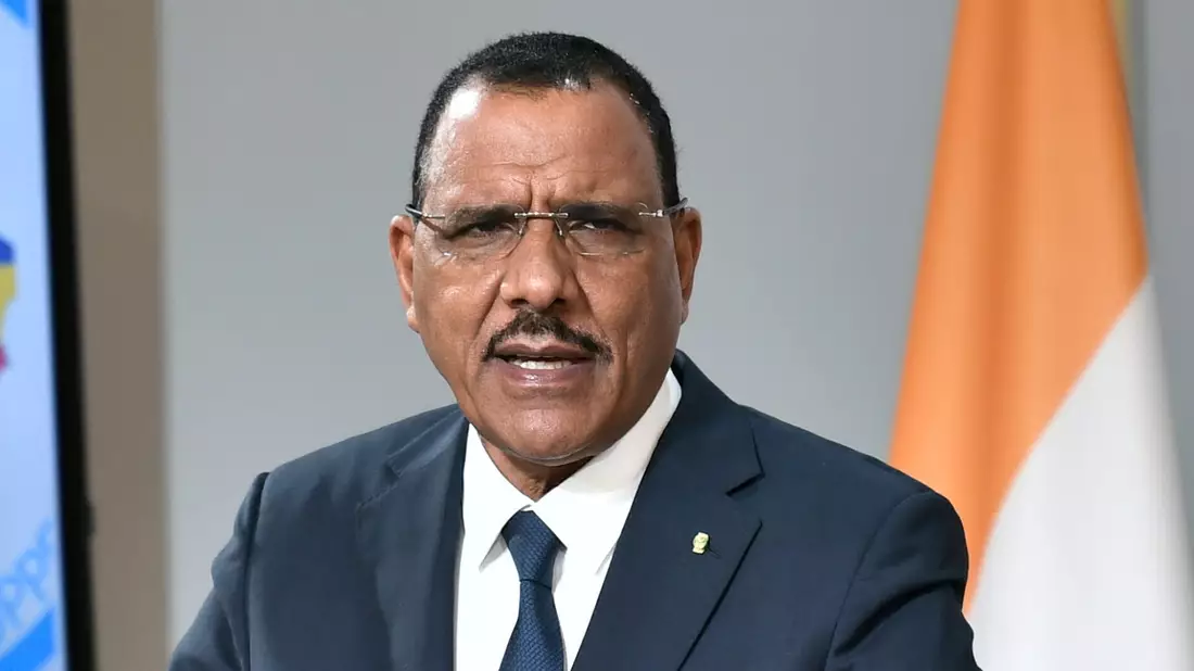 Der Präsident von Niger: Mohamed Bazoum. - Bild: Stephane De Sakutin/AFP/AP/dpa