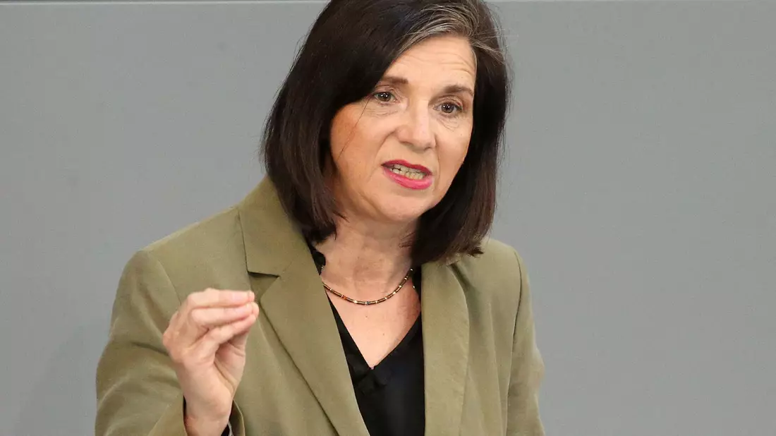 Katrin Göring-Eckardt zog mit einem Beitrag bei X enorm viel Kritik auf sich. - Bild: Wolfgang Kumm/dpa