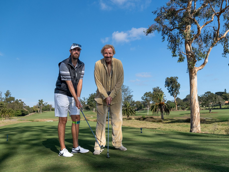 Entertainer Thomas Gottschalk (l) und sein Sohn Roman Gottschalk in der ersten Folge. - Foto: Gary Payne/dpa
