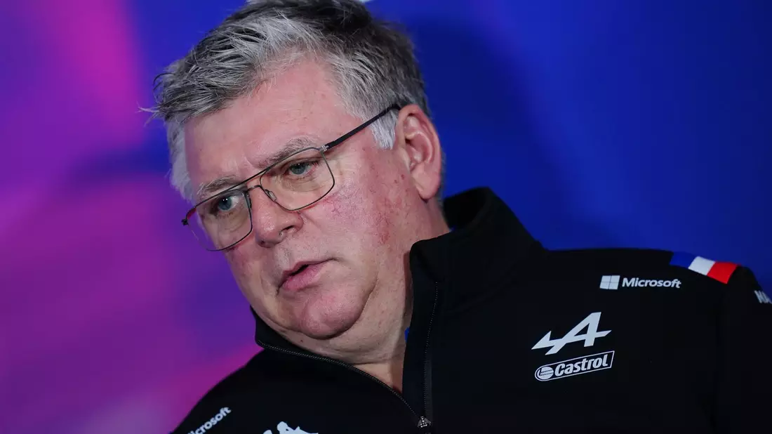 Das Formel-1-Team Alpine trennt sich zur Sommerpause von Teamchef Otmar Szafnauer. - Bild: David Davies/PA Wire/dpa