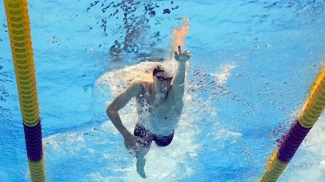 Verfehlte über 1500 Meter Freistil das Finale deutlich: Florian Wellbrock. - Bild: David J. Phillip/AP