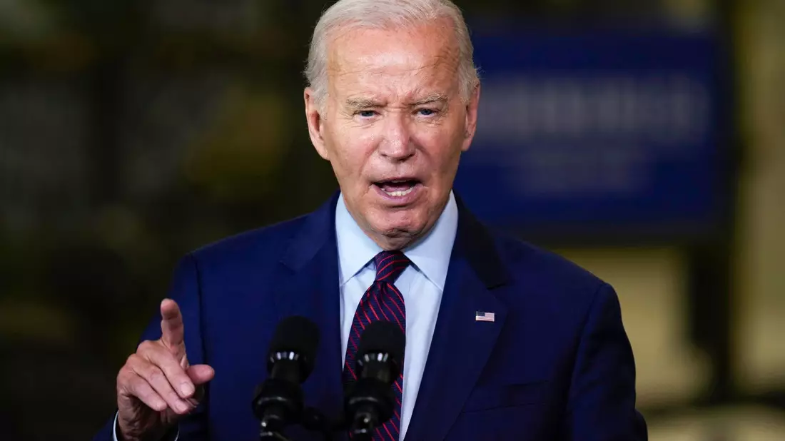 Fordert fordert nach dem Putsch Respekt für die Demokratie: US-Präsident Joe Biden. - Bild: Charles Krupa/AP/dpa