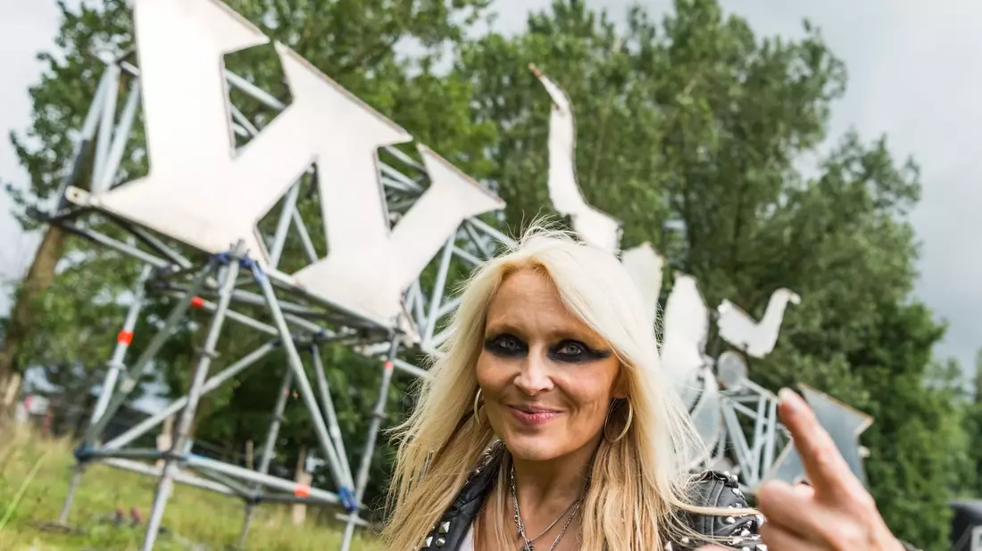 Rocksängerin Doro Pesch war vor 30 Jahren zum ersten Mal beim Wacken-Open-Air. - Bild: picture alliance / Christophe Gateau/dpa