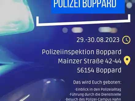 POL-PDKO: Schnuppertage Polizei Boppard im August - Foto: presseportal.de