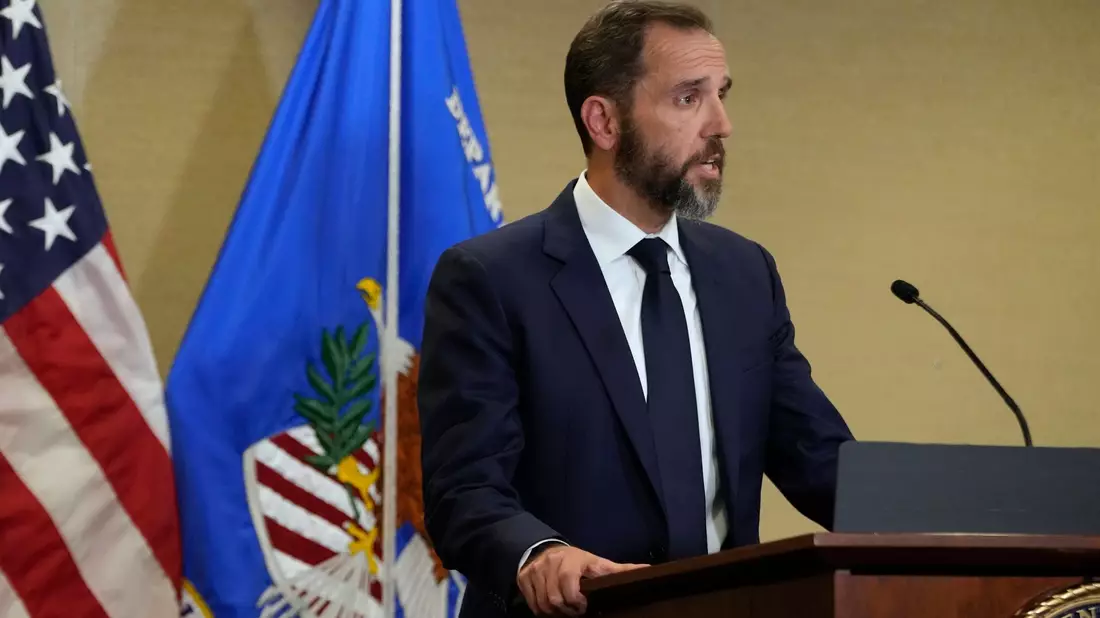 Die Kapitol-Attacke sei «ein beispielloser Angriff auf den Sitz der amerikanischen Demokratie» gewesen, sagt Sonderermittler Jack Smith. - Bild: Jacquelyn Martin/AP