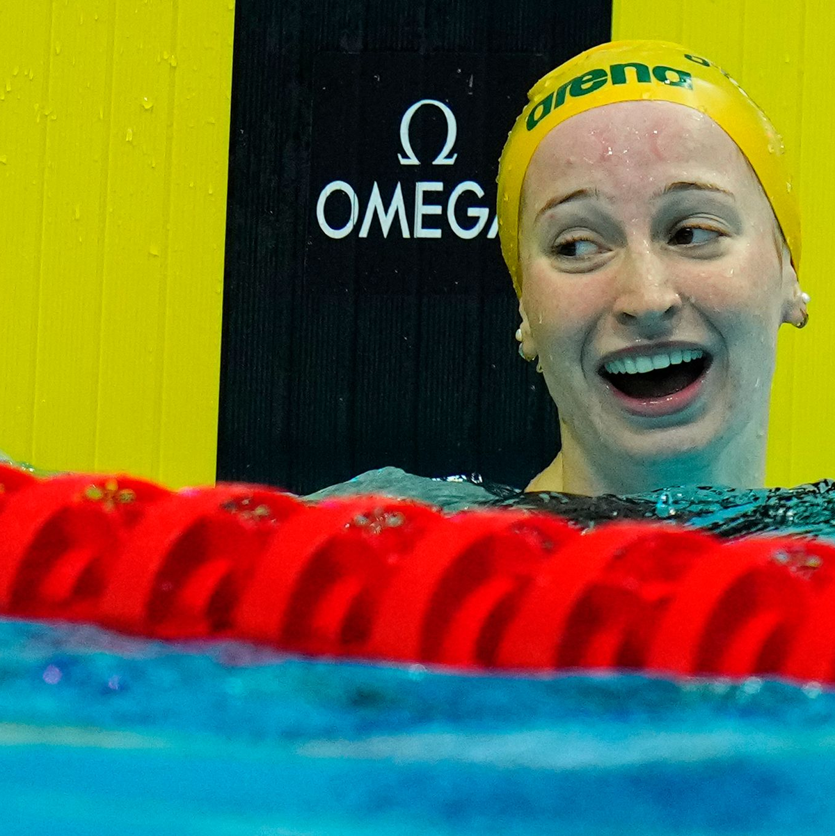 Die Australierin Mollie O'Callaghan stellte einen Weltrekord auf. - Foto: Petr David Josek/AP/dpa