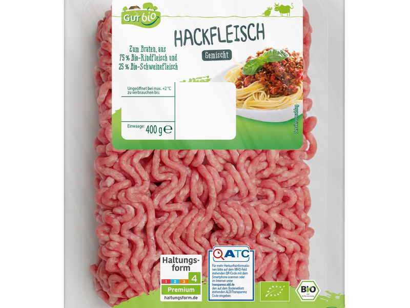 Die Nachfrage nach Bio-Fleisch ist leicht rückläufig. - Foto: Dansih Crown Fleisch GmbH/obs