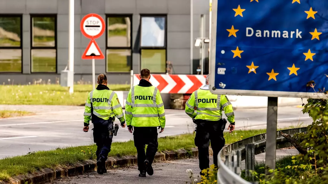 Die stichprobenartigen Kontrollen werden auch an der deutsch-dänischen Grenze verschärft. - Bild: Axel Heimken/dpa