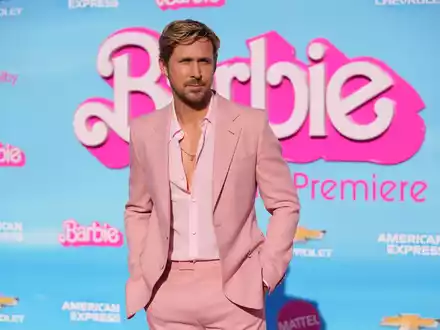 Ryan Gosling bei der Premiere von Barbie im Shrine Auditorium in Los Angeles. - Foto: Chris Pizzello/Invision/AP/dpa