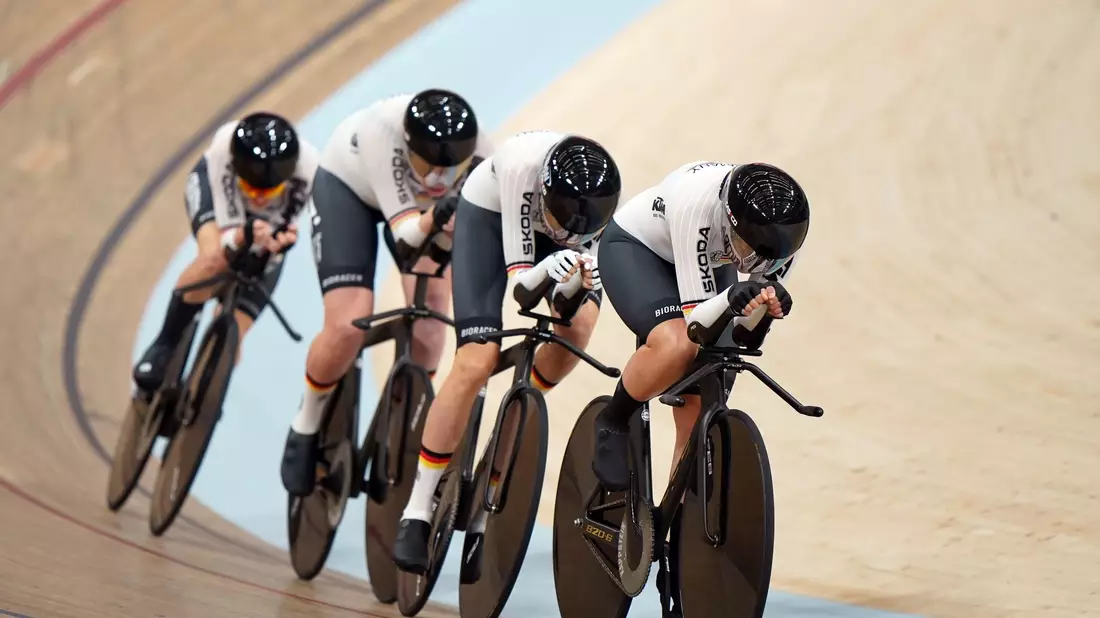 Für den deutschen Frauen-Vierer reichte es bei der WM nur zu Platz sieben. - Bild: Tim Goode/PA Wire/dpa