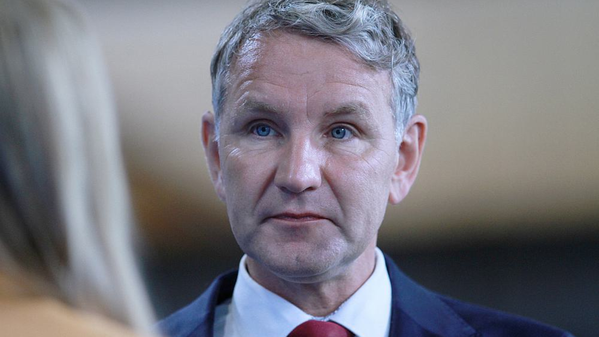 Björn Höcke spricht am 05.08.2023 über seinen Gesundheitszustand - Foto: ?ber dts Nachrichtenagentur