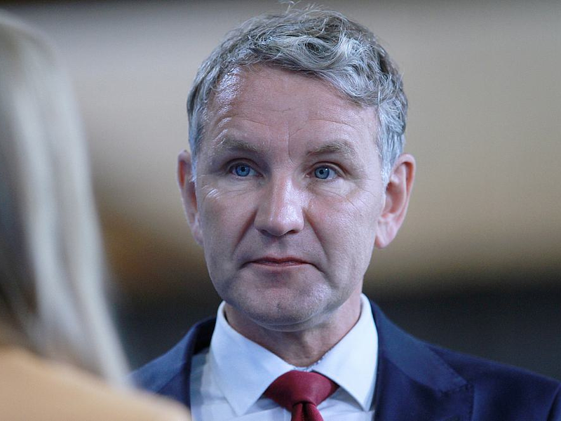 Björn Höcke spricht am 05.08.2023 über seinen Gesundheitszustand - Foto: ?ber dts Nachrichtenagentur