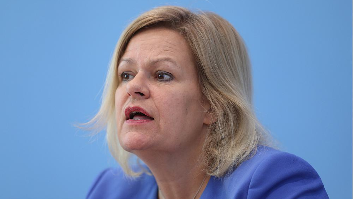 Nancy Faeser (Archiv) - Foto: ?ber dts Nachrichtenagentur