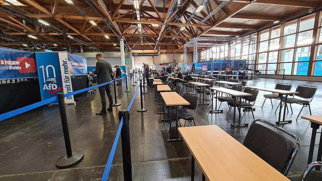 AfD-Europawahlversammlung am 05.08.2023 - Bild: ?ber dts Nachrichtenagentur