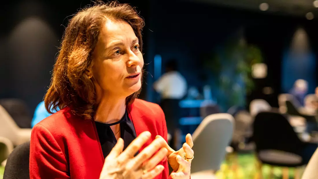 «Besonders in Deutschland erleben wir bei CDU und CSU einen strammen Rechtskurs», sagt EU-Parlaments-Vizepräsidentin Katarina Barley (SPD). - Bild: Philipp Ditfurth/dpa