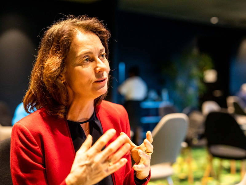 «Besonders in Deutschland erleben wir bei CDU und CSU einen strammen Rechtskurs», sagt EU-Parlaments-Vizepräsidentin Katarina Barley (SPD). - Foto: Philipp Ditfurth/dpa