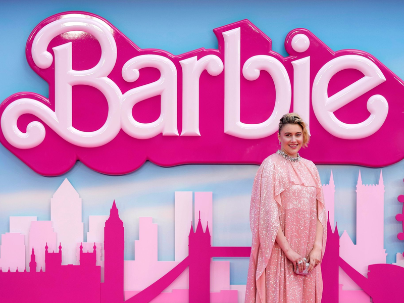 Regisseurin Greta Gerwig bei der «Barbie»-Premirere in London. - Foto: Scott Garfitt/Invision/AP/dpa