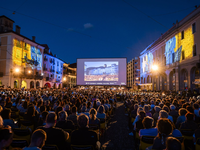 Wer bekommt ihn? Der Goldene Leopard ist der Hauptpreis des Internationalen Filmfestivals in Locarno.  - Foto: Jean-Christophe Bott/KEYSTONE/dpa