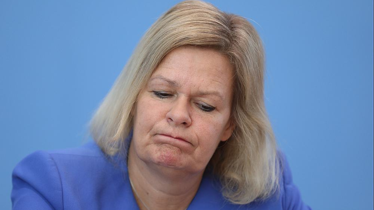 Nancy Faeser (Archiv) - Foto: ?ber dts Nachrichtenagentur