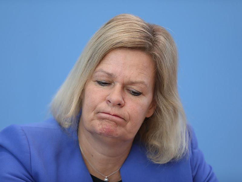 Nancy Faeser (Archiv) - Foto: ?ber dts Nachrichtenagentur