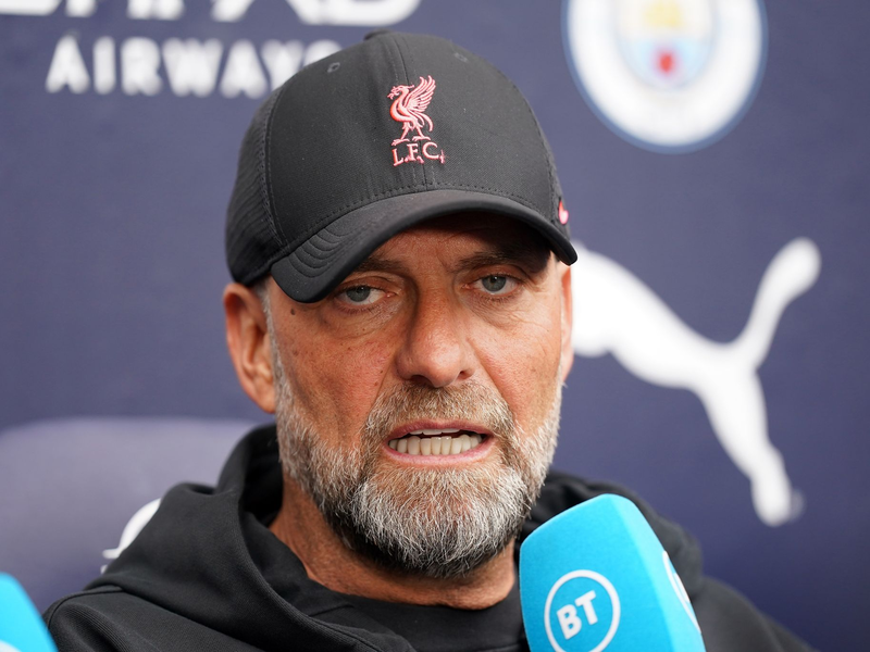 Liverpools Trainer Jürgen Klopp sieht sein Team vor dem Start der Premier League in einer guten Verfassung. - Foto: Mike Egerton/Press Association/dpa