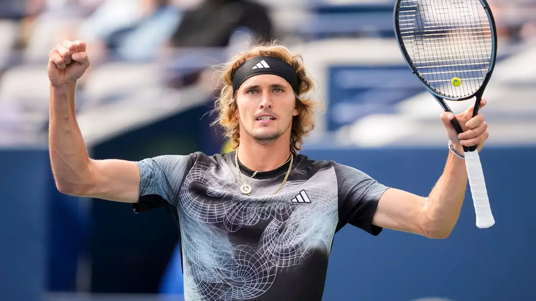 Alexander Zverev hat sein Auftaktmatch in Toronto gewonnen. - Bild: Mark Blinch/The Canadian Press via AP/dpa