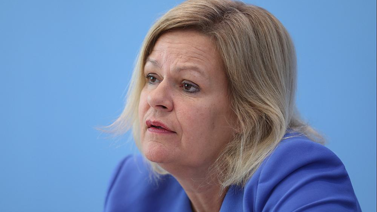 Nancy Faeser (Archiv) - Foto: ?ber dts Nachrichtenagentur