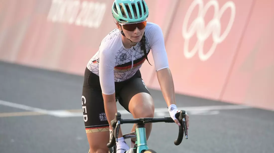 Verpasste einen Podestplatz bei der Rad-WM: Liane Lippert. - Bild: Sebastian Gollnow/dpa