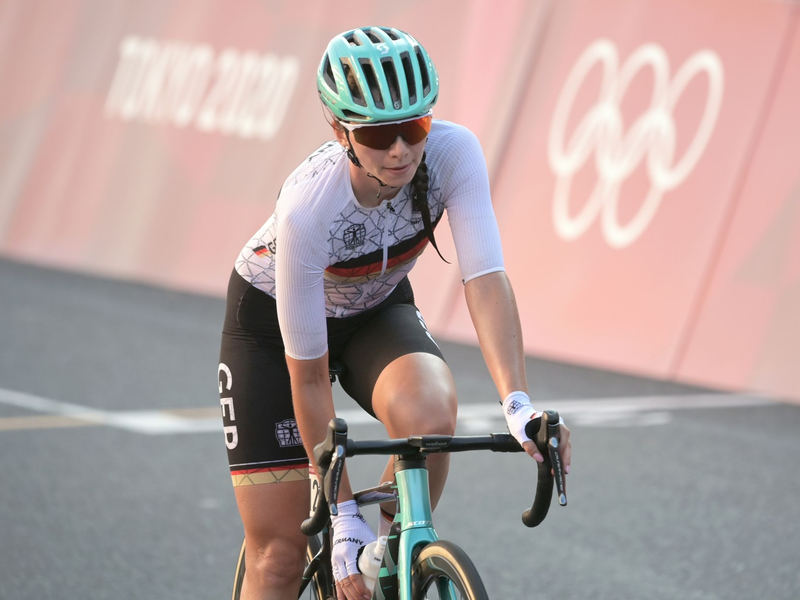 Verpasste einen Podestplatz bei der Rad-WM: Liane Lippert. - Foto: Sebastian Gollnow/dpa