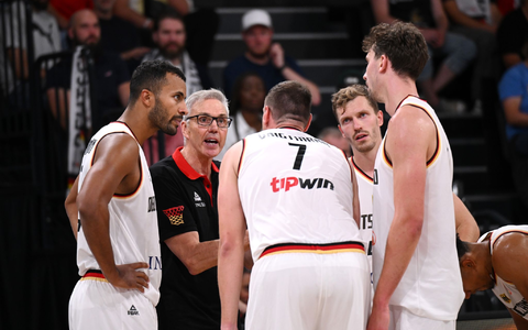 Die deutschen Basketballer unterlagen Kanada im Testspiel mit 112:113 nach VerlÀngerung. - Foto: Daniel Reinhardt/dpa Die deutschen Basketballer unterlagen Kanada im Testspiel mit 112:113 nach VerlÀngerung. - Foto: Daniel Reinhardt/dpa