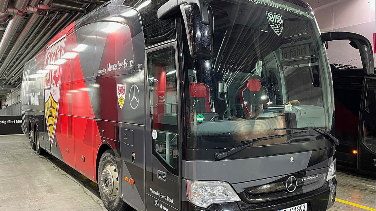 Mannschaftsbus des VfB Stuttgart (Archiv) - Foto: ?ber dts Nachrichtenagentur