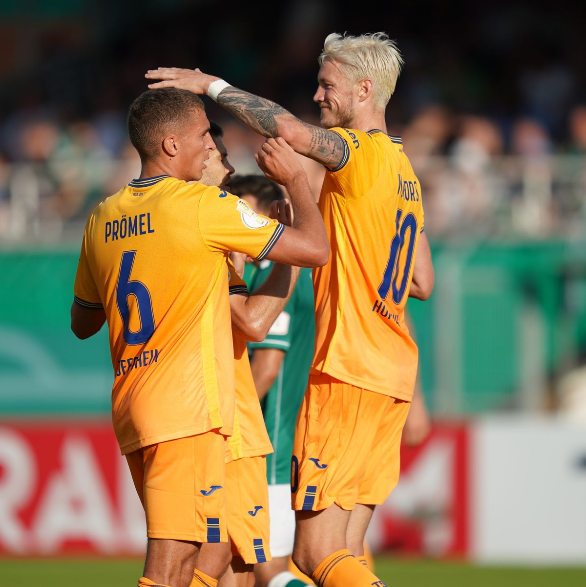 Dank seines Doppelpacks drehte Hoffenheim die Partie: Andrej Kramaric. - Foto: Marcus Brandt/dpa