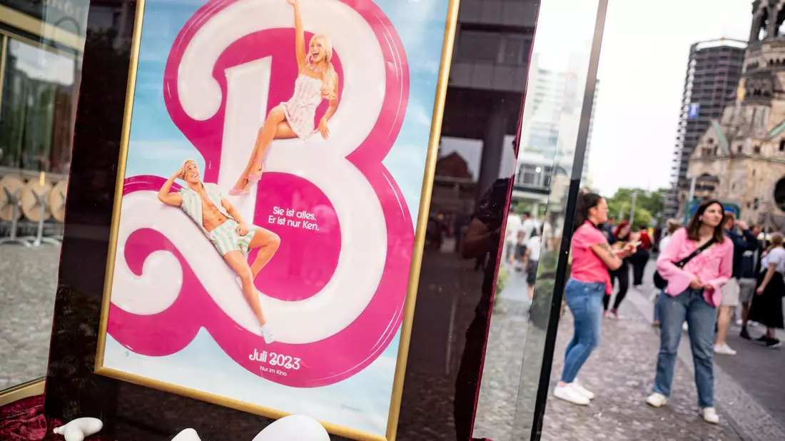 Der Hype um den «Barbie»-Film startete schon Wochen vor der Filmpremiere. - Bild: Fabian Sommer/dpa
