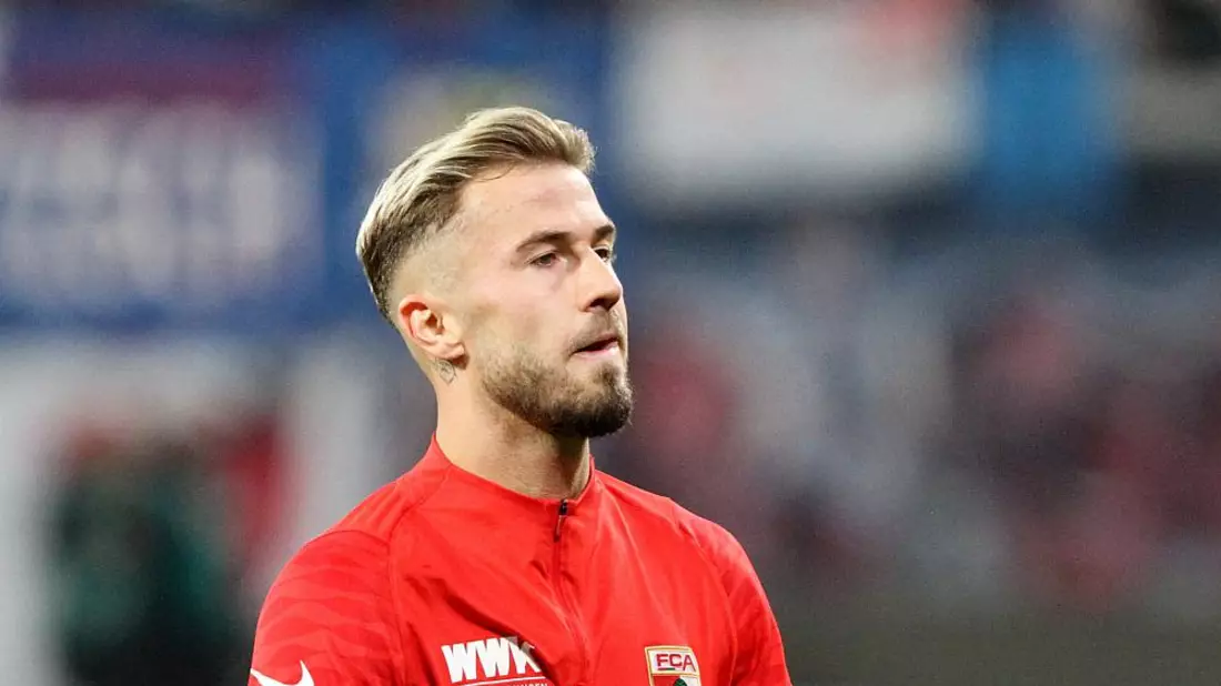 Niklas Dorsch (FC Augsburg) (Archiv) - Bild: ?ber dts Nachrichtenagentur