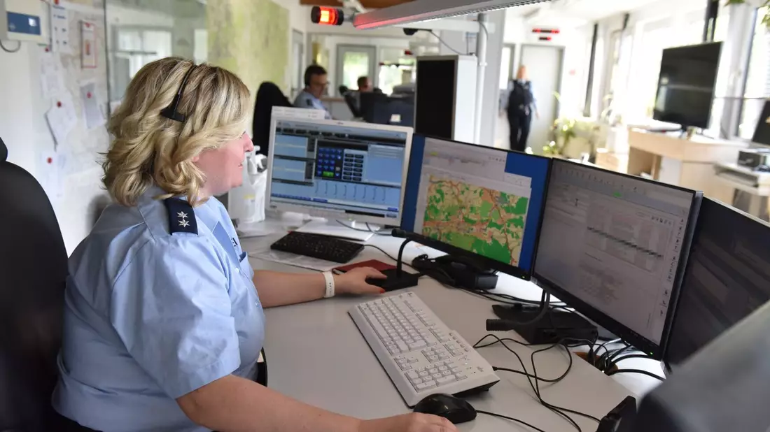 FW-OB: Führungsstab der Feuerwehr hat den Pegel der Ruhr im Blick - Bild: presseportal.de