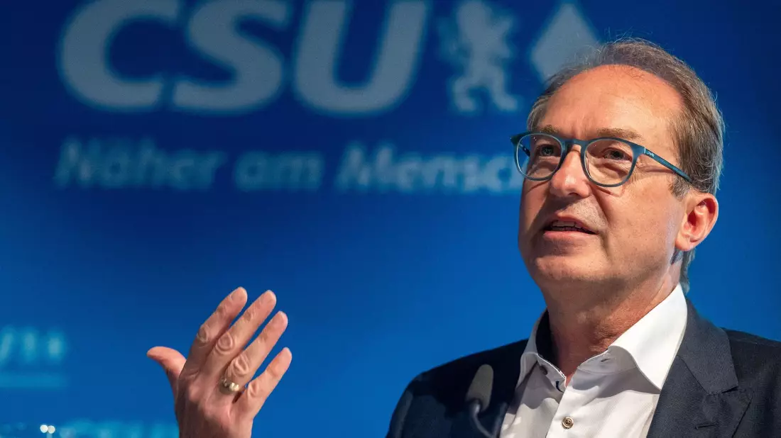CSU-Landesgruppenchef Alexander Dobrindt übt scharfe Kritik an der Bundesregierung. - Bild: Peter Kneffel/dpa