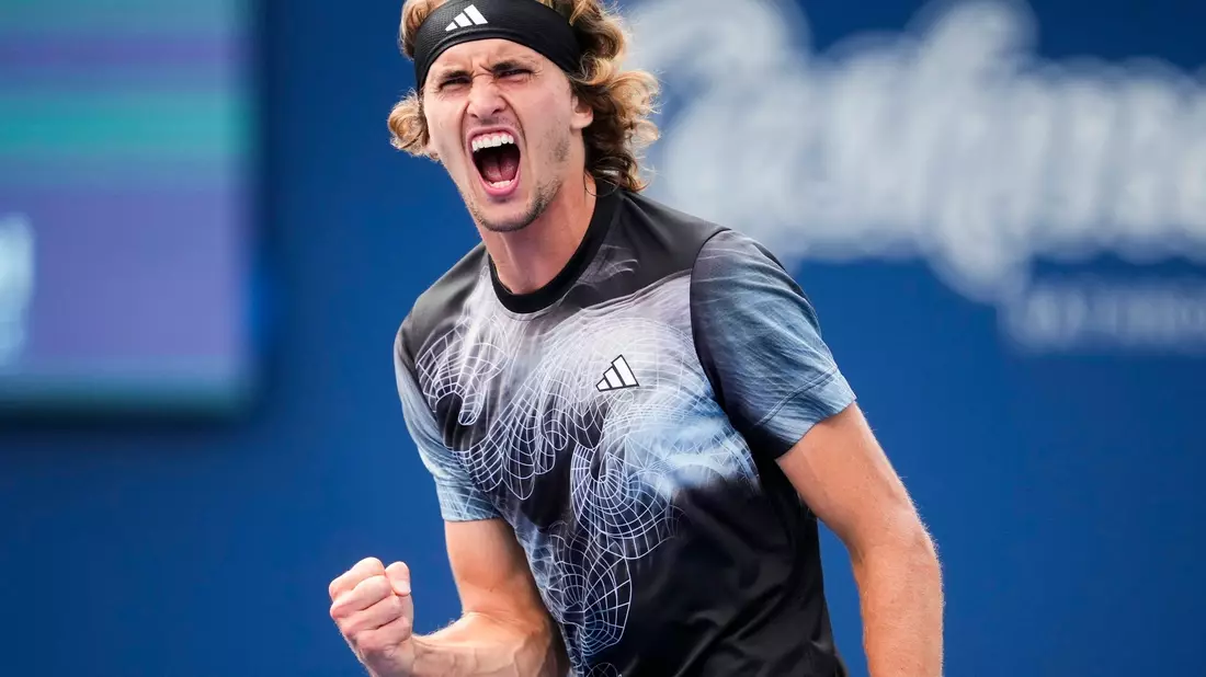 Alexander Zverev konnte sich in drei Sätzen gegen Daniil Medwedew durchsetzen. - Bild: Mark Blinch/The Canadian Press via AP/dpa/Archivbild