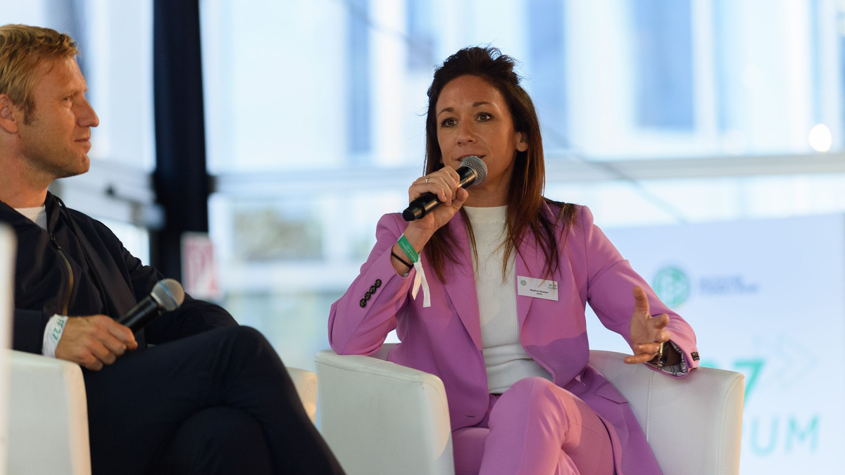 Nadine Keßler soll die Nachfolge von Oliver Bierhoff beim DFB antreten. - Foto: Sven Beyrich/dpa