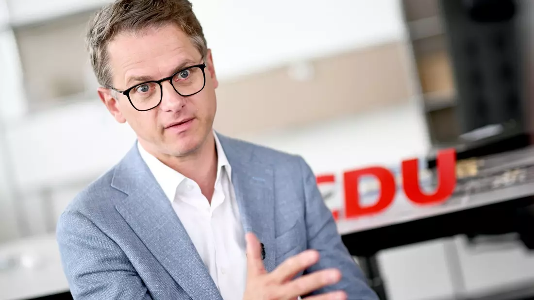 Carsten Linnemann: «Wir brauchen hier in Deutschland dringend einen Mentalitätswandel.» - Bild: Britta Pedersen/dpa