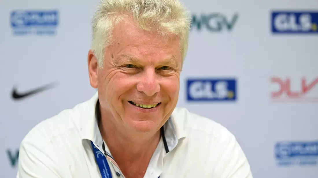 Leichtathletik-Präsident Jürgen Kessing freut sich auf den WM-Start. - Bild: Swen Pförtner/dpa