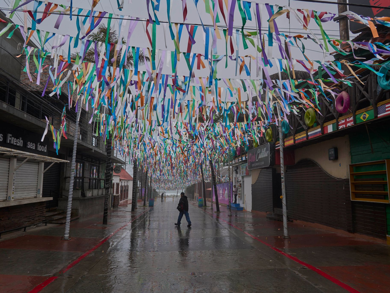 Der Pazifik-Hurrikan «Hilary» ist in Nordwestmexiko auf Land getroffen. - Foto: Alejandro Cossío/AP/dpa