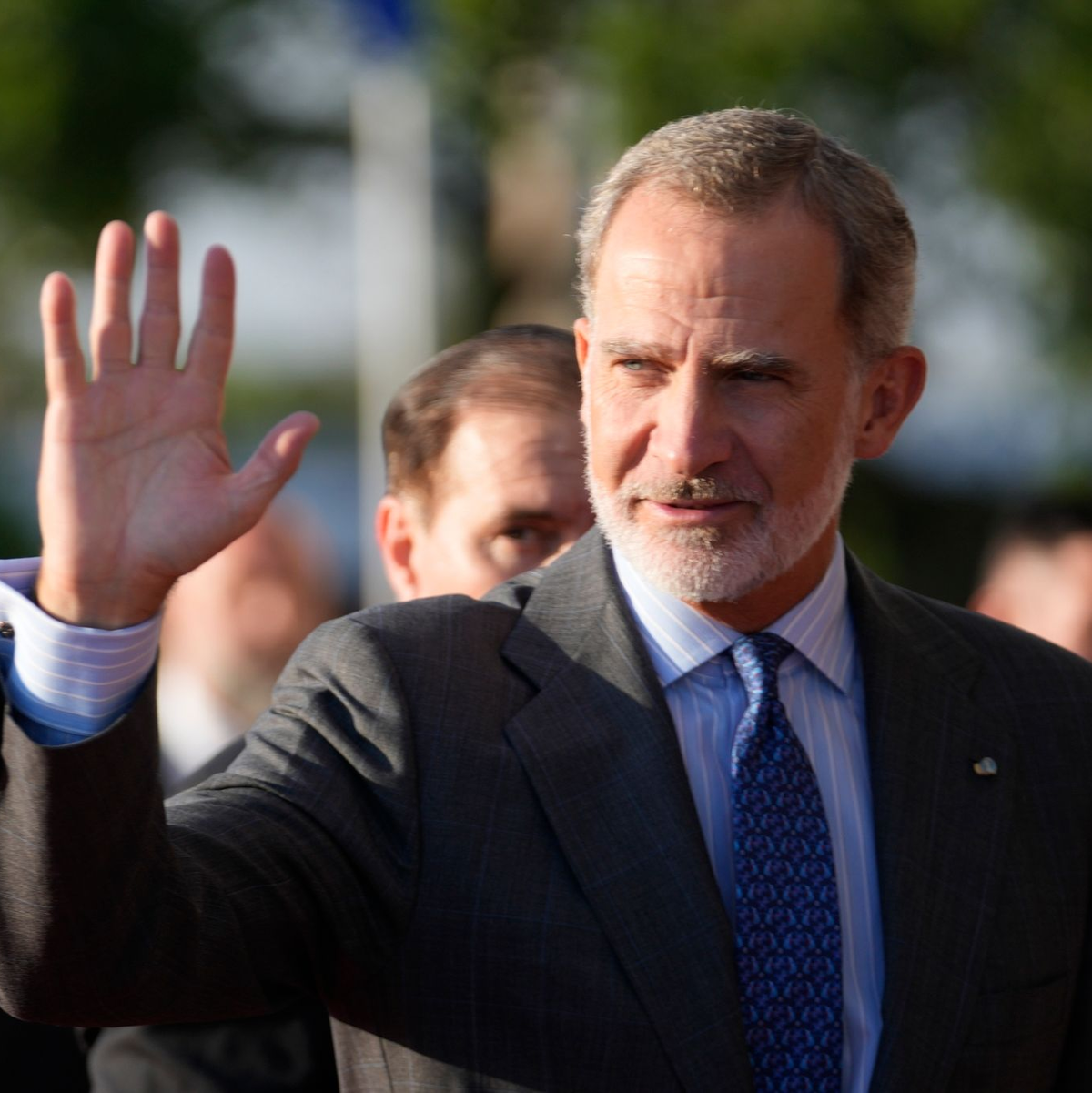 Beginnt Konsultationen zur Regierungsbildung: Spaniens König Felipe VI., hier bei einem Besuch in Paraguay. - Foto: Jorge Saenz/AP