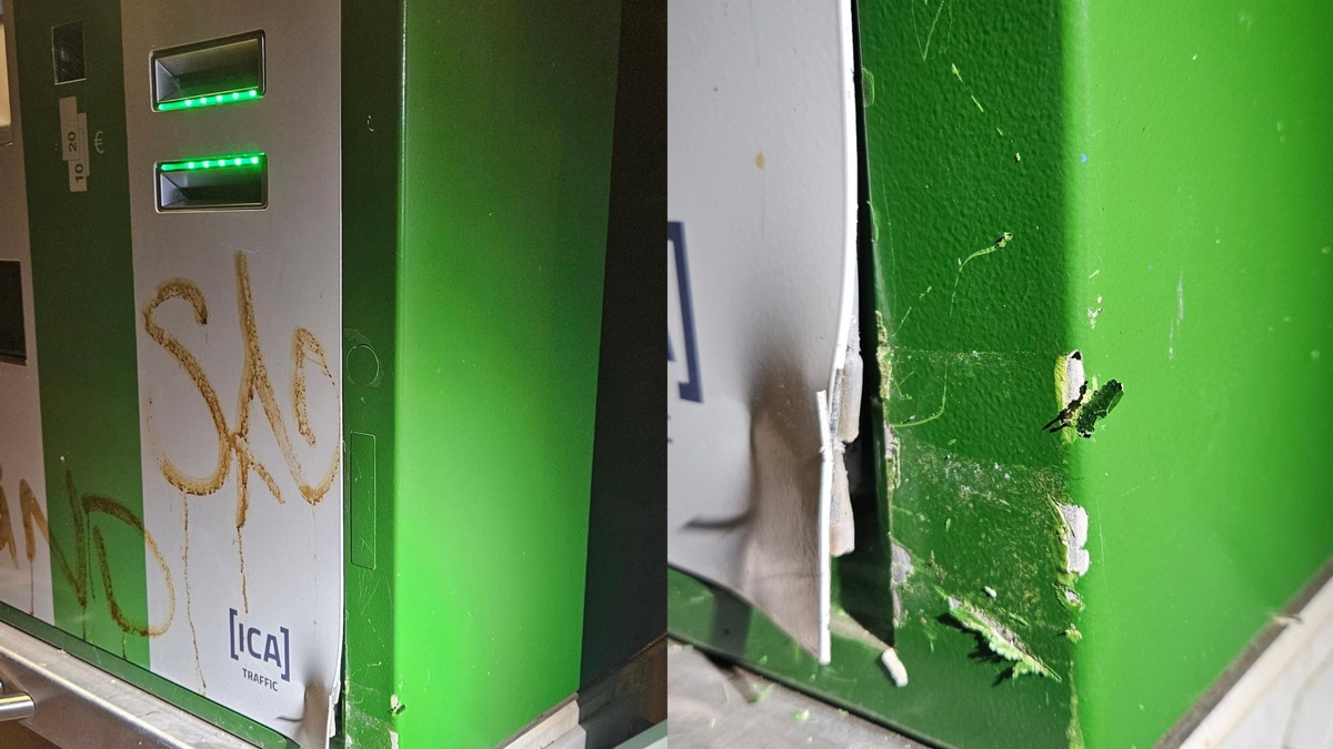 FW-Erkrath: Geldautomatensprengung in der Bahnstraße - Foto: presseportal.de