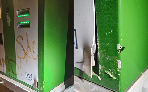 FW-Erkrath: Geldautomatensprengung in der Bahnstraße - Foto: presseportal.de