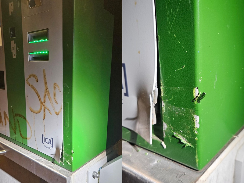 FW-Erkrath: Geldautomatensprengung in der Bahnstraße - Foto: presseportal.de