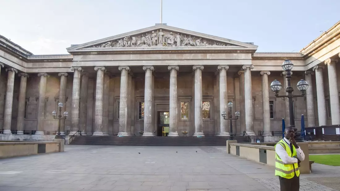Außenansicht des British Museum in London. - Bild: Vuk Valcic/ZUMA Press Wire/dpa