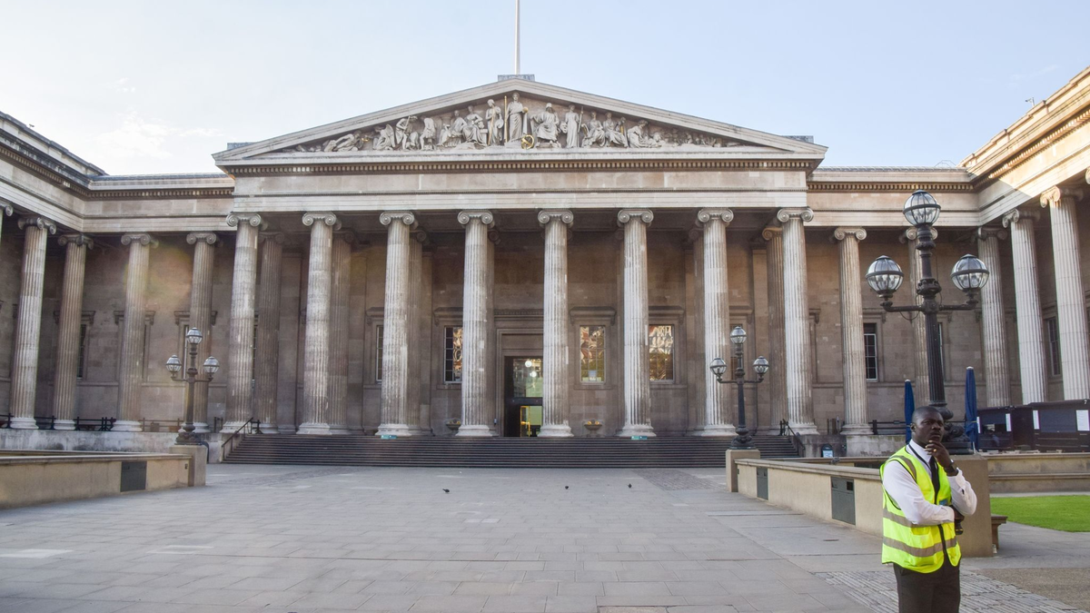 Außenansicht des British Museum in London. - Foto: Vuk Valcic/ZUMA Press Wire/dpa