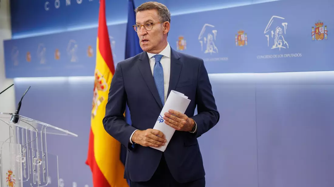 Der bisherige Oppositionsführer Alberto Núñez Feijóo - Bild: Alejandro Martínez Vélez/EUROPA PRESS/dpa
