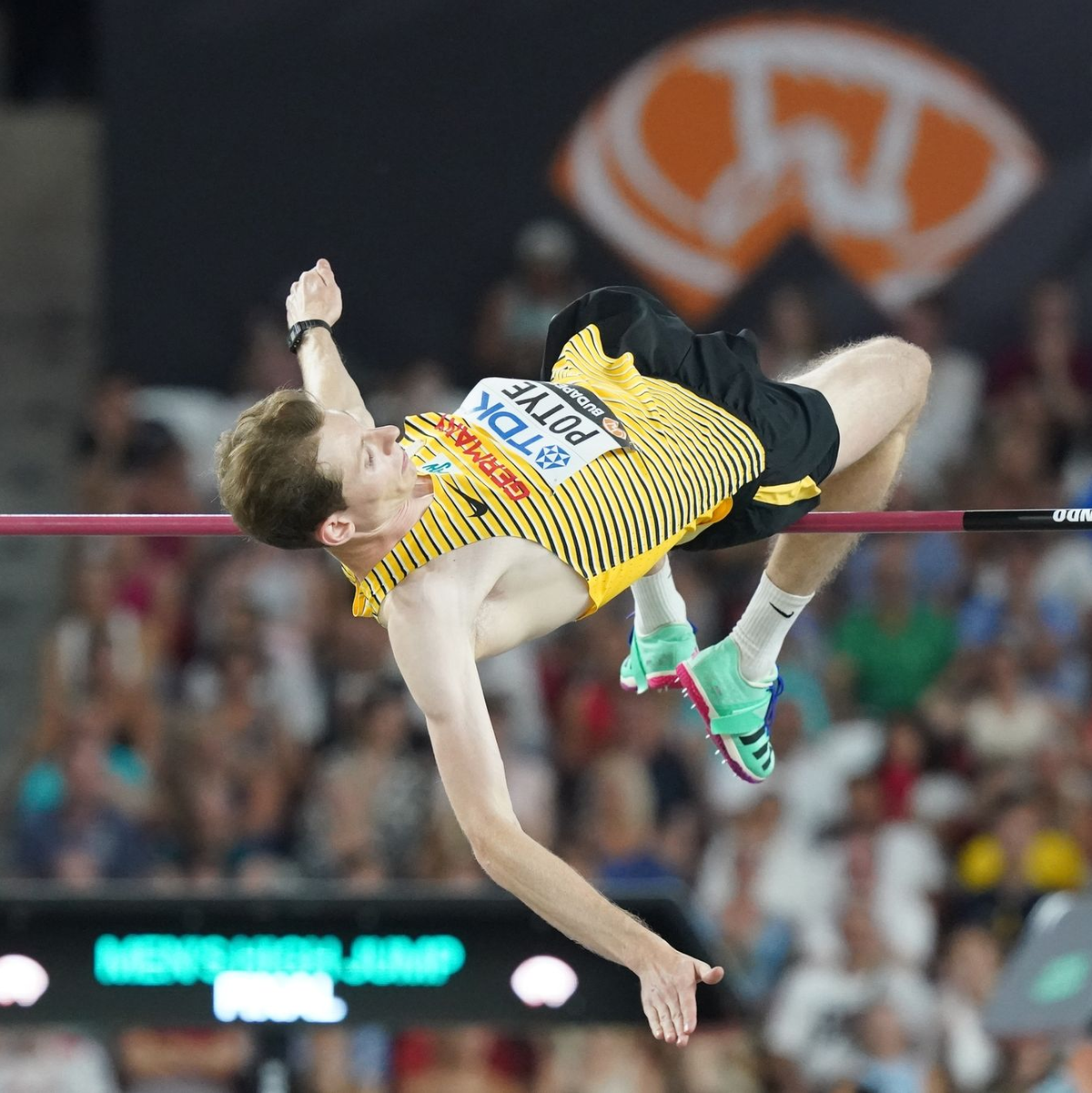 Hochspringer Tobias Potye hat bei der Leichtathletik-WM in Budapest eine Medaille verpasst. - Foto: Marcus Brandt/dpa